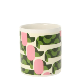 Orla Kiely Dog Show Pink/Green Mug 300ml